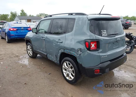 2017 Jeep Renegade Latitude 4X4 z USA, uszkodzony, nr VIN ZACCJBBBXHPF25674